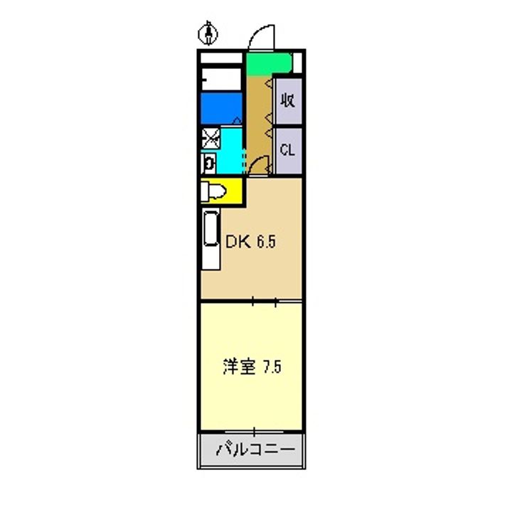 フレグランス西町の間取り