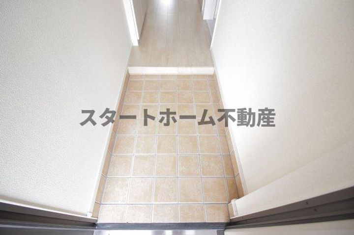 徳島県板野郡北島町中村字前田道添(アパート)の賃貸物件の玄関