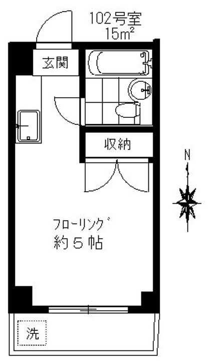 第2メゾンドール石井の間取り