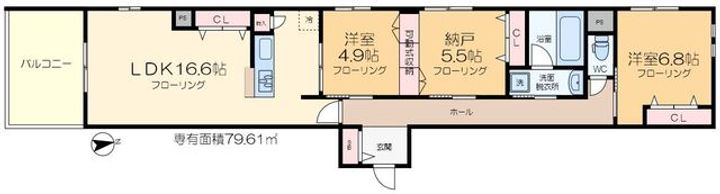 レガリアの間取り