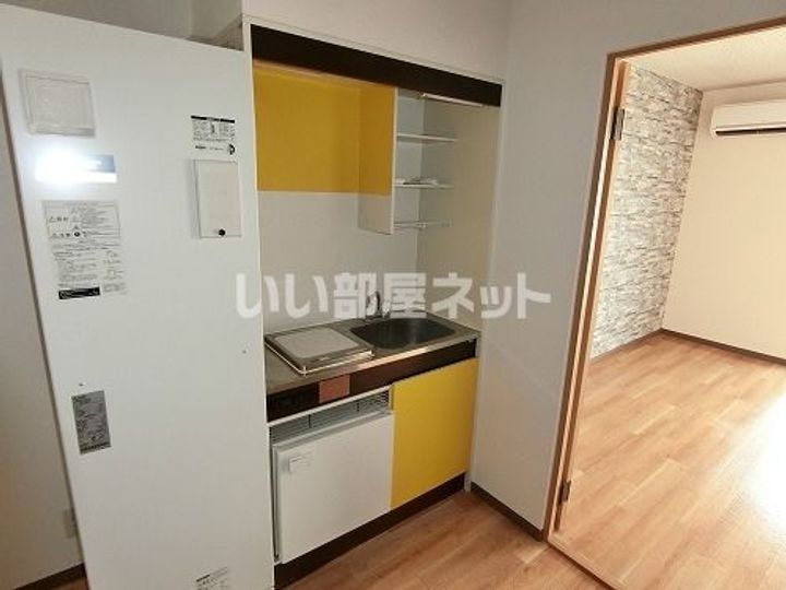 兵庫県加東市松沢(マンション)の賃貸物件のキッチン