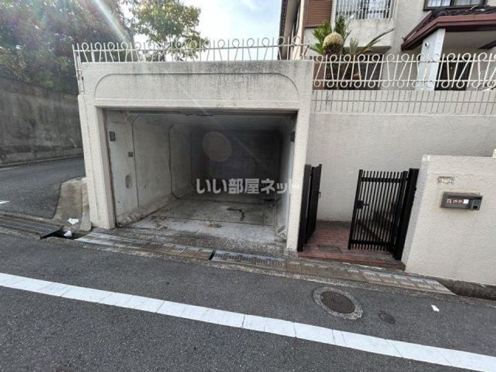 大阪府枚方市山之上北町(一戸建)の賃貸物件の地図
