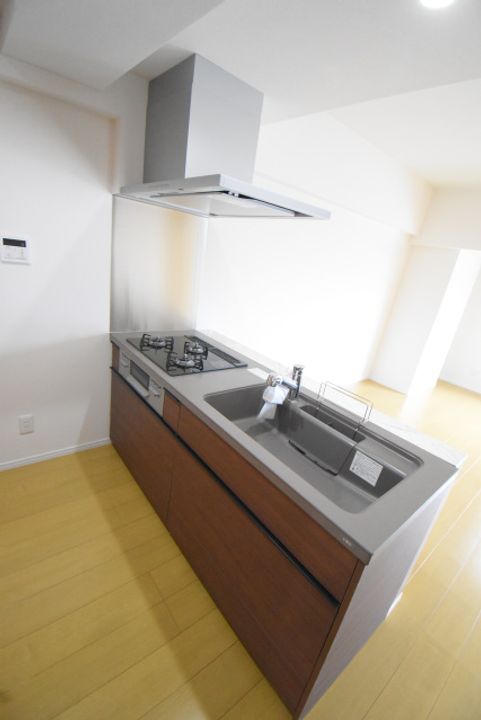栃木県宇都宮市元今泉2(マンション)の賃貸物件のキッチン