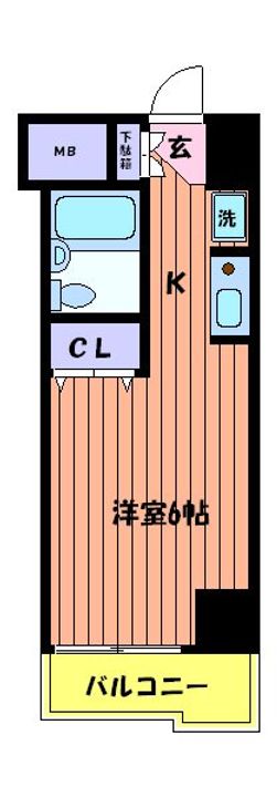アバクス立川A棟の間取り