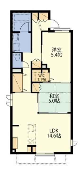 埼玉県富士見市鶴馬1(マンション)の賃貸物件の間取り