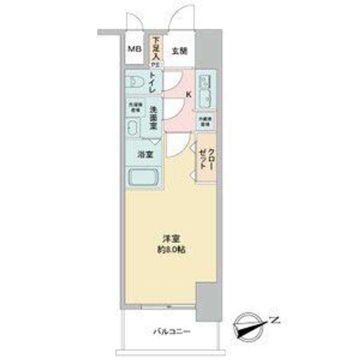 S-RESIDENCE四日市元町の間取り