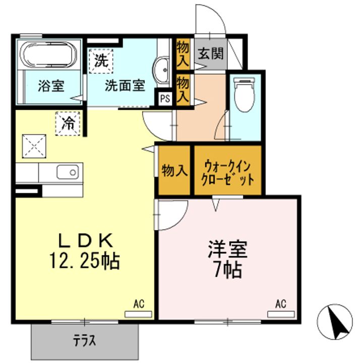 エスペランサの間取り
