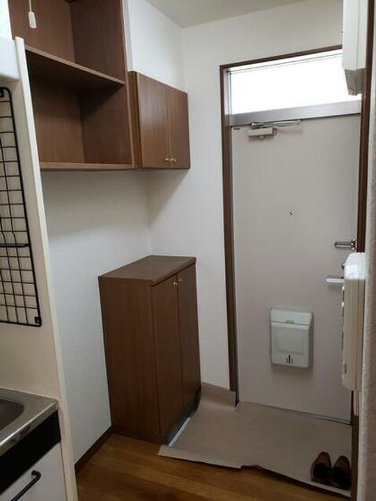 アンジュールコーポの玄関