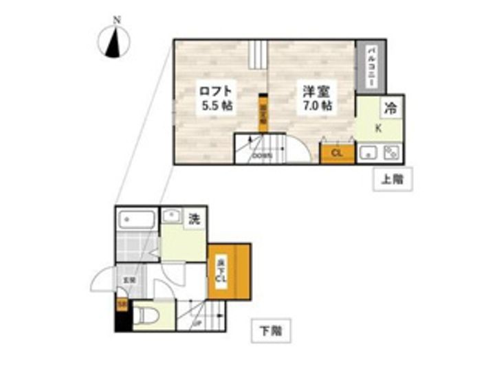 ADC琴平モデナの間取り