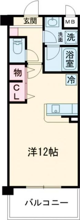 大阪府泉佐野市笠松2の賃貸マンションの間取り