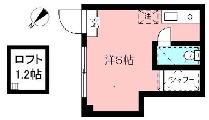 α (アルファ)の間取り