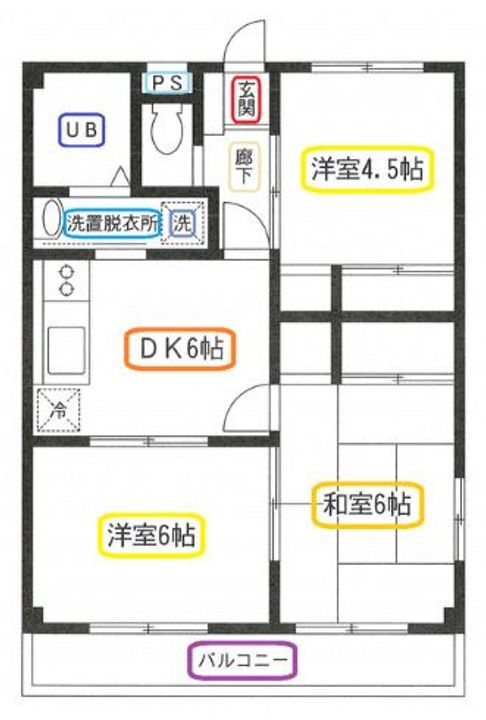 サントピアの間取り