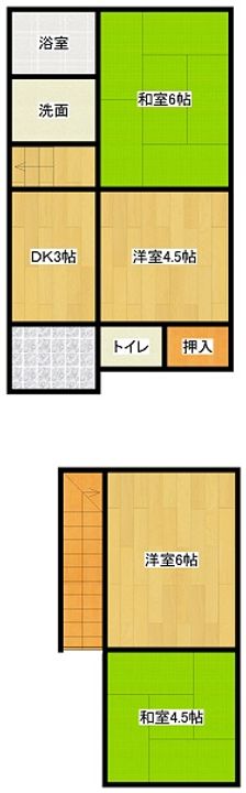 茨城県結城市新福寺3(一戸建)の賃貸物件の間取り