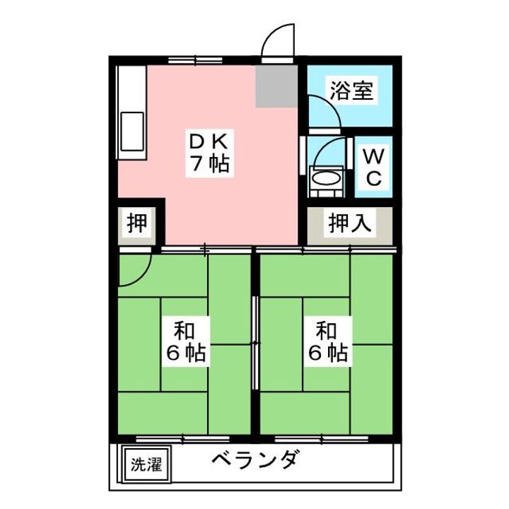 サンコーポ加藤の間取り