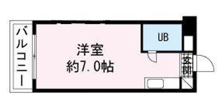 ヴィラ松沢Aの間取り