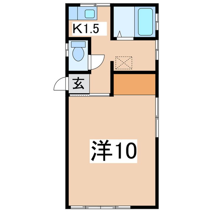 大京ハウスの間取り