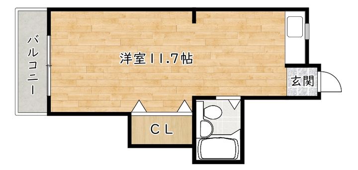 ロゼ幸町A棟の間取り