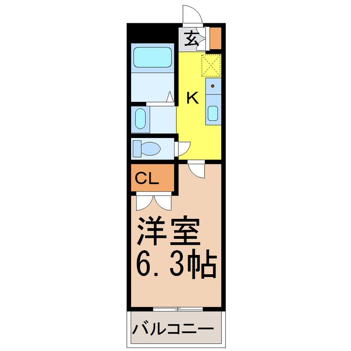 フォンビラージュの間取り