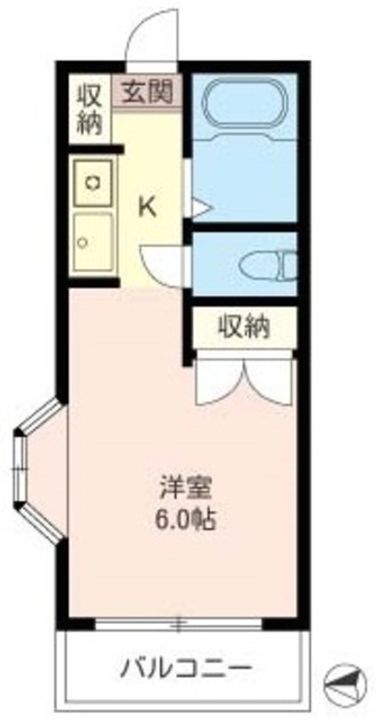 金子ハイムの間取り