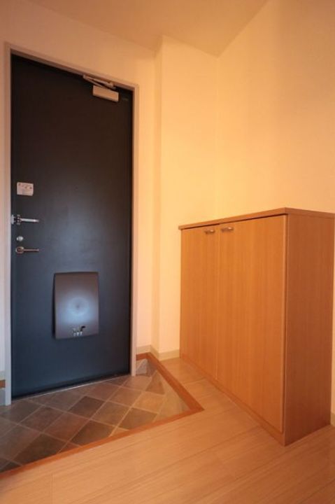 新潟県長岡市愛宕3(アパート)の賃貸物件の玄関