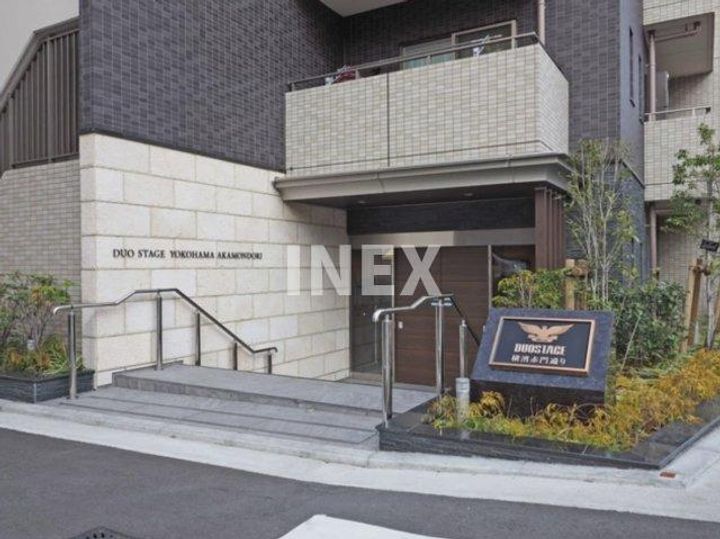 神奈川県横浜市中区赤門町1(マンション)の賃貸物件の地図