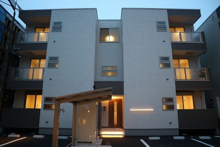 岡山県岡山市北区奥田南町(アパート)の賃貸物件の外観