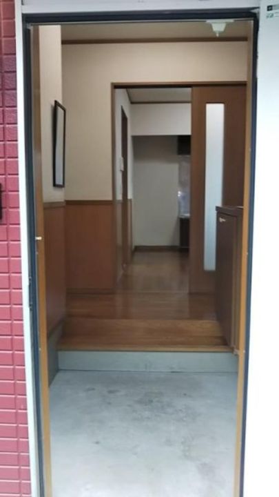 静岡県御前崎市佐倉(一戸建)の賃貸物件の玄関