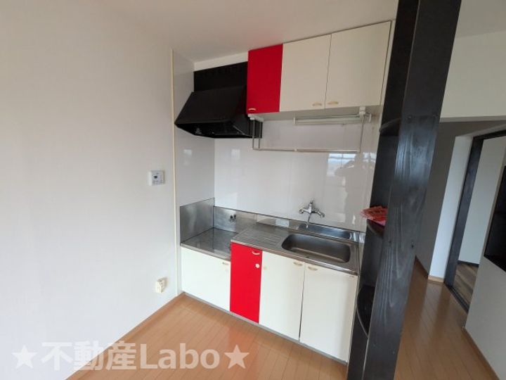 徳島県板野郡藍住町富吉字豊吉(アパート)の賃貸物件のキッチン