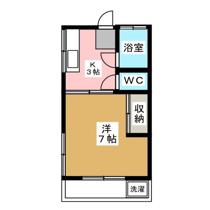 石井荘の間取り