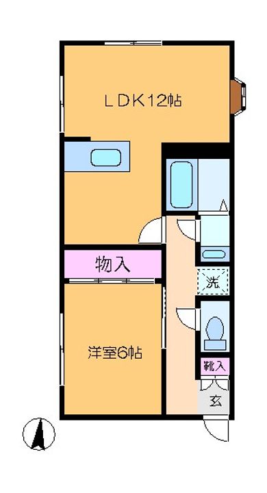 メゾン・ユウの間取り