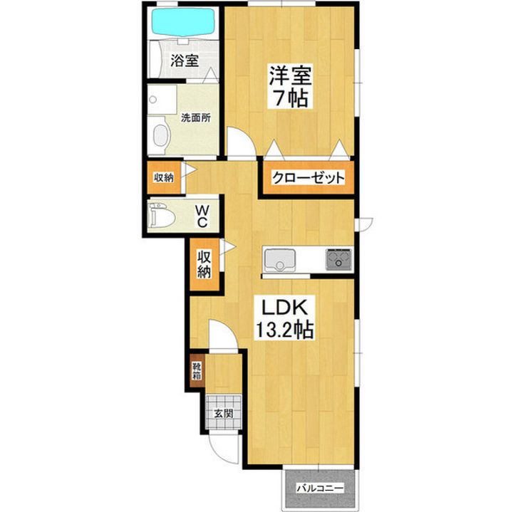 CASA MONTE IIIの間取り