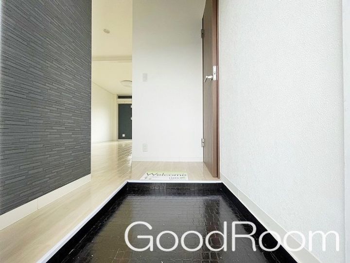 徳島県徳島市論田町本浦中(アパート)の賃貸物件の玄関