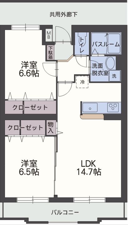 アンビシオンの間取り
