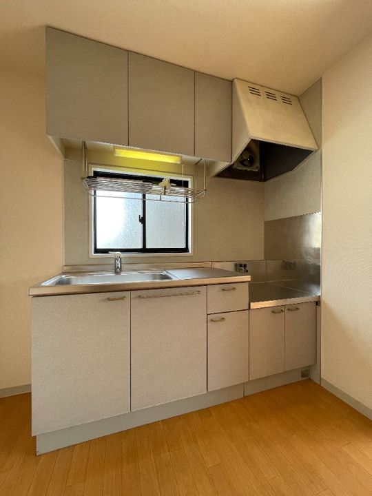 岡山県倉敷市老松町1の賃貸アパートのキッチン