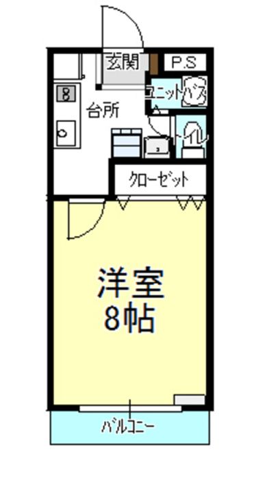 サニーカーサの間取り