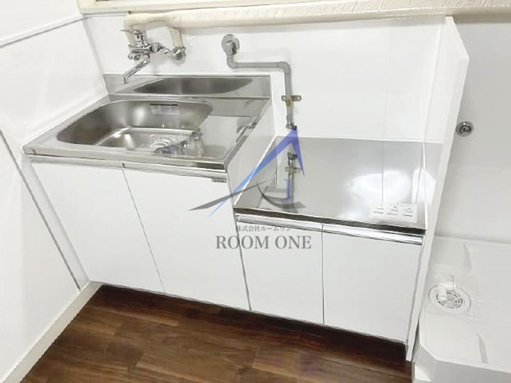 東京都江東区大島4(マンション)の賃貸物件のキッチン