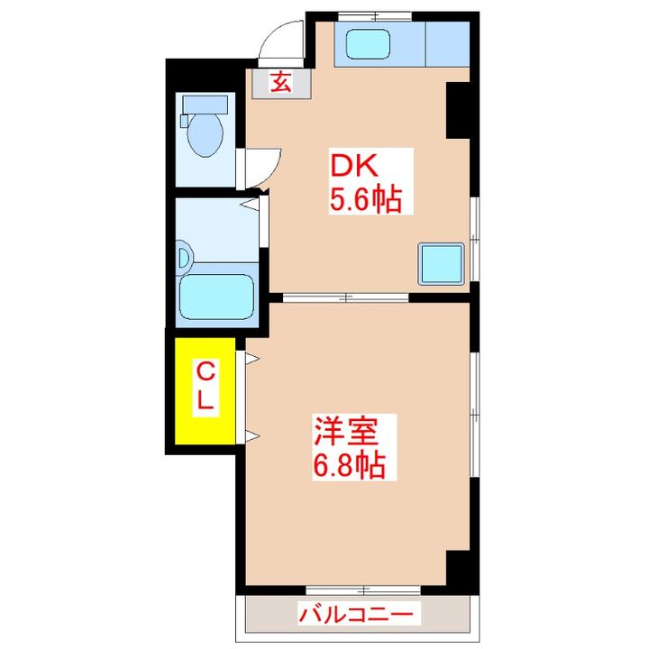 ダイム VIの間取り