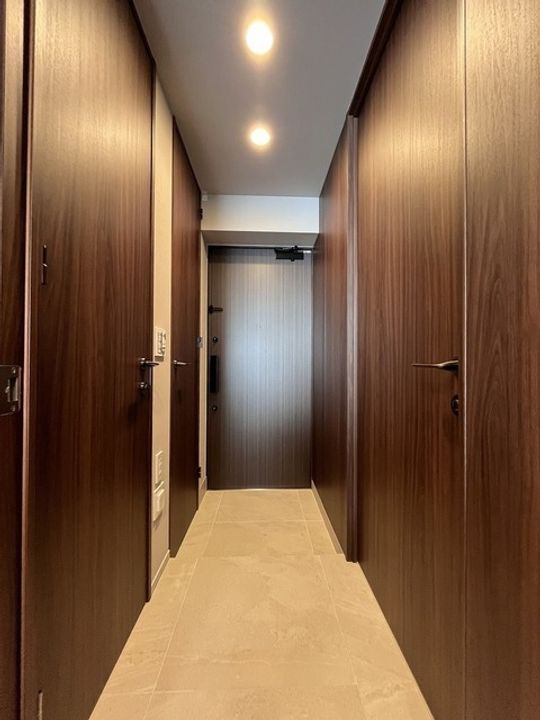 ピアース等々力レジデンスの玄関