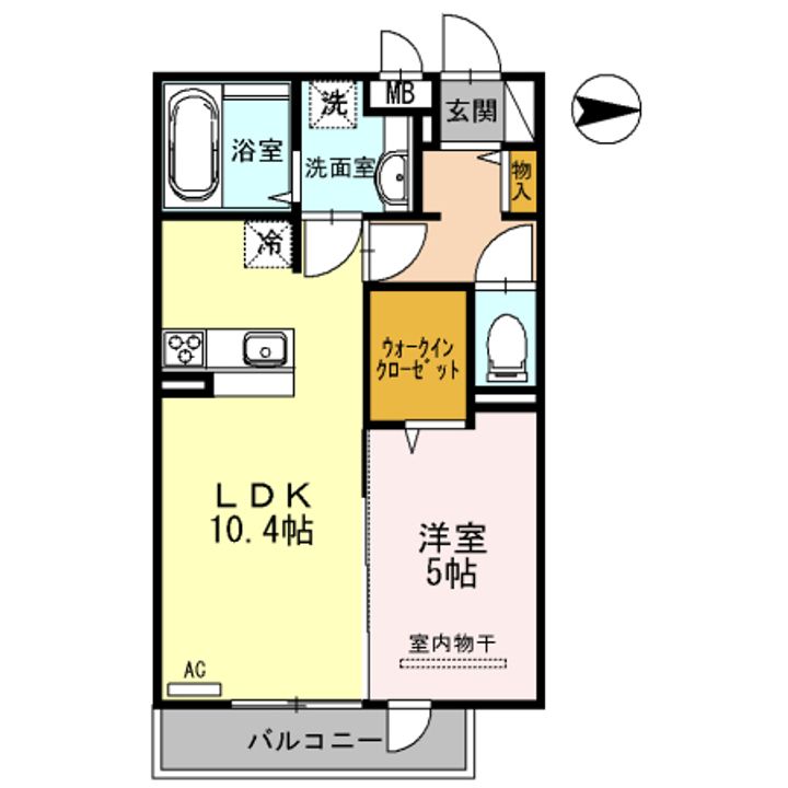 レジェンド鳥羽の間取り