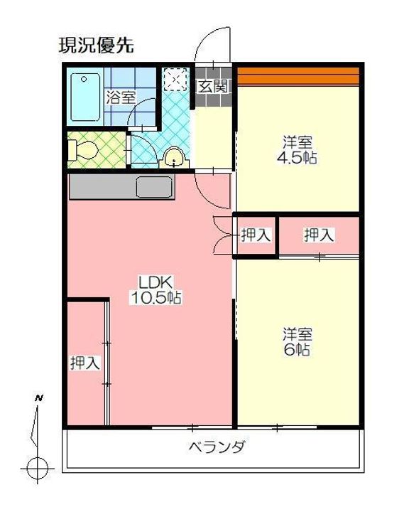 グランメゾンの間取り