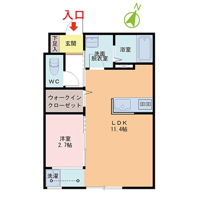 eclatの間取り