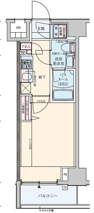 神奈川県横浜市南区高砂町3(マンション)の賃貸物件の間取り