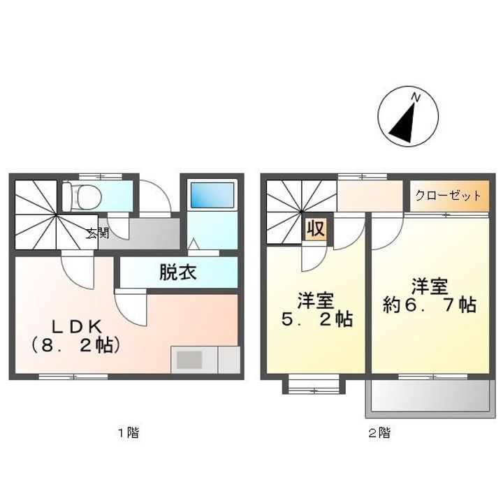 クレストの間取り