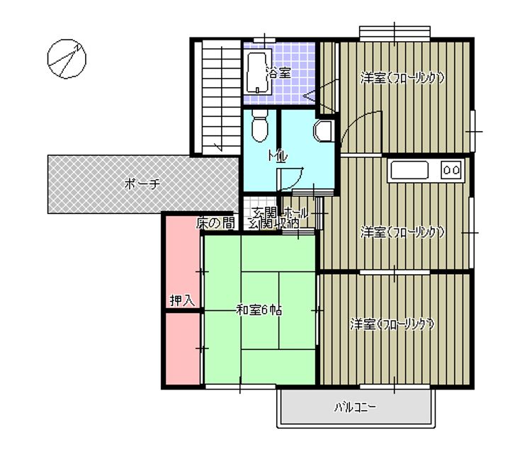 ディアス青山Iの間取り