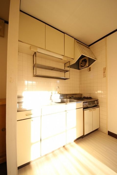 コーポラス北九のキッチン