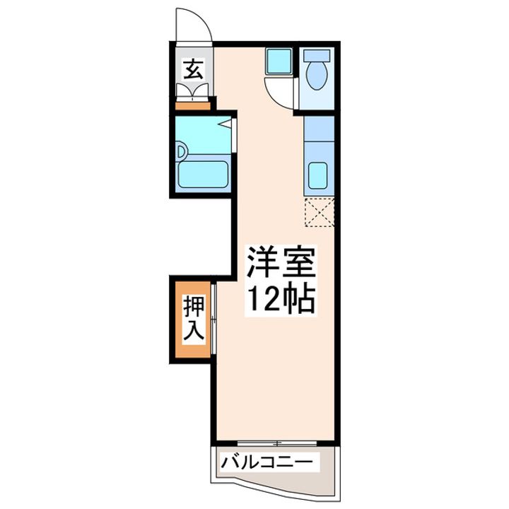 甲斐ビルの間取り