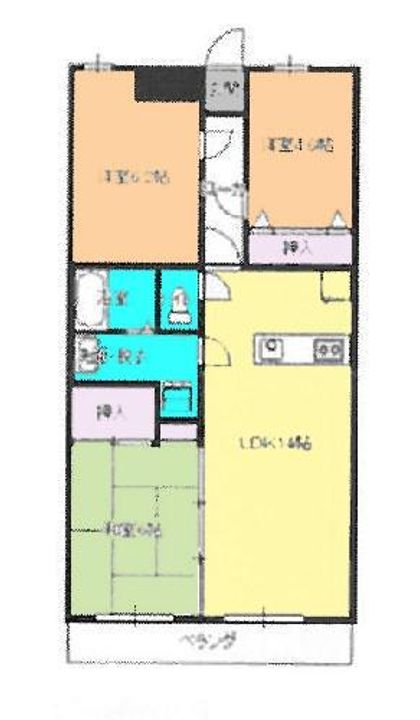 グレースコートの間取り