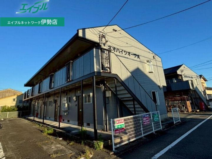 ネオハイツオークA棟の地図