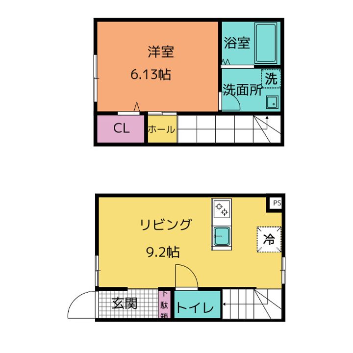 Ascent那加の間取り