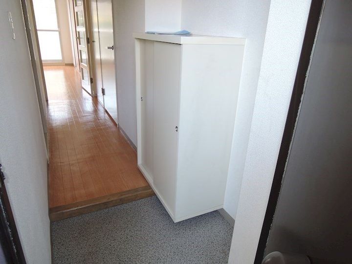 神奈川県川崎市多摩区菅野戸呂(マンション)の賃貸物件の玄関